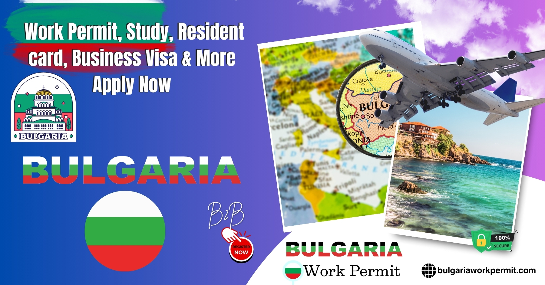 Visa Bulgaria Resident, Business, Tourist, & Business Resident Visa Requirements for Chadian Citizens
